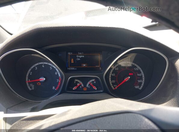 1FADP3L9XGL203257 2016 FORD FOCUS ST Black Widok tylnych siedzeń