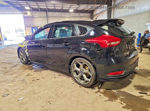 1FADP3L9XGL255200 2016 FORD FOCUS Black Հետևի ձախ