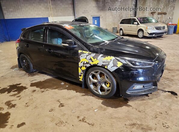 1FADP3L9XGL255200 2016 FORD FOCUS Black Առջևի աջ