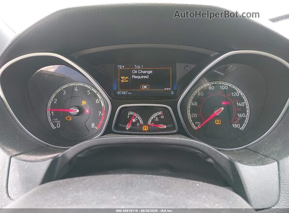 1FADP3L9XHL285203 2017 FORD FOCUS ST Gray Հետևի նստատեղերի տեսք