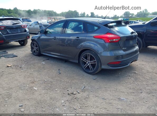 1FADP3L9XJL232443 2018 FORD FOCUS ST Gray Задня ліва чверть