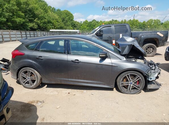 1FADP3L9XJL232443 2018 FORD FOCUS ST Gray Вид задньої частини салону