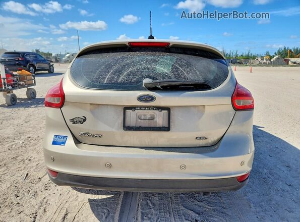 1FADP3M20HL262367 2017 FORD FOCUS Tan Widok z tyłu