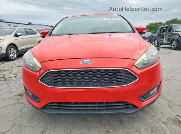 1FADP3M20HL320476 2017 FORD FOCUS Red Դիմացի տեսք