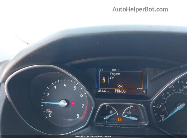 1FADP3M24JL202999 2018 FORD FOCUS Silver 