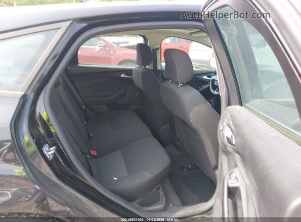 1FADP3M24JL223397 2018 FORD FOCUS Black Widok naklejki z numerem VIN