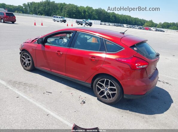 1FADP3M24JL261759 2018 FORD FOCUS Orange Rear left