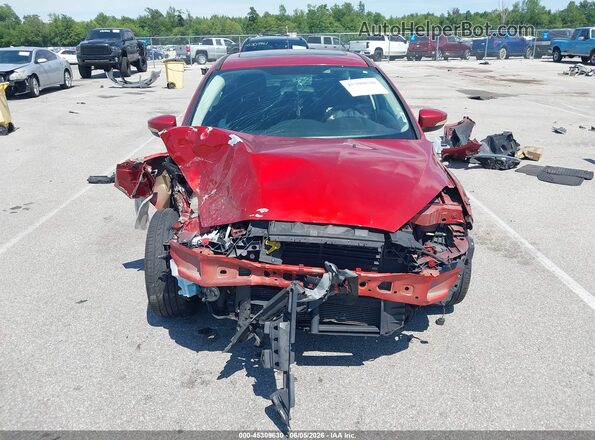 1FADP3M24JL261759 2018 FORD FOCUS Orange Rear interior view