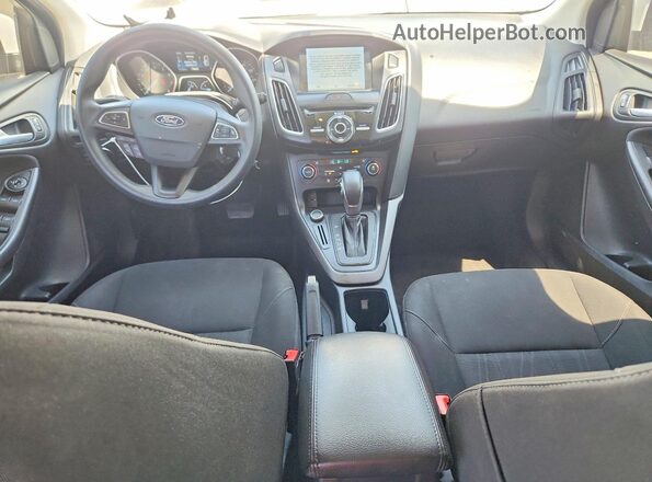 1FADP3M25HL264566 2017 FORD FOCUS White წინა პანელის ხედი