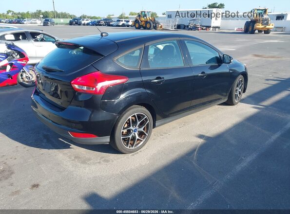 1FADP3M28HL225504 2017 FORD FOCUS Black Rear right