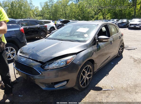 1FADP3M28JL209955 2018 FORD FOCUS Gray Front left