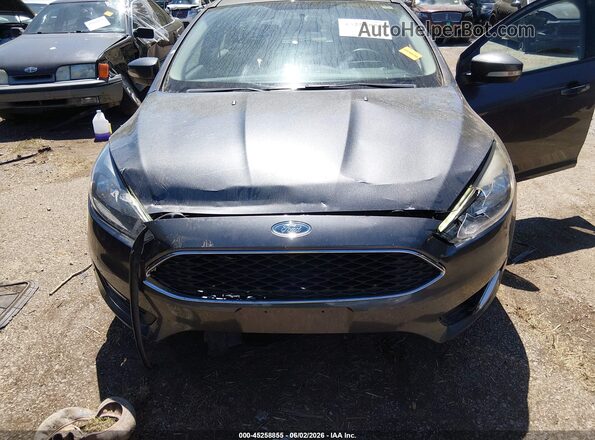 1FADP3M28JL209955 2018 FORD FOCUS Gray Front view