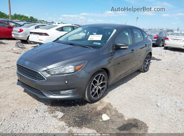 1FADP3M29HL301263 2017 FORD FOCUS Gray Przód lewy
