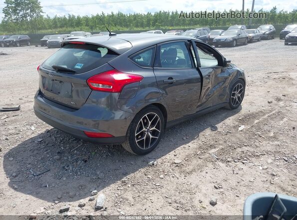 1FADP3M29HL301263 2017 FORD FOCUS Gray Tył prawy