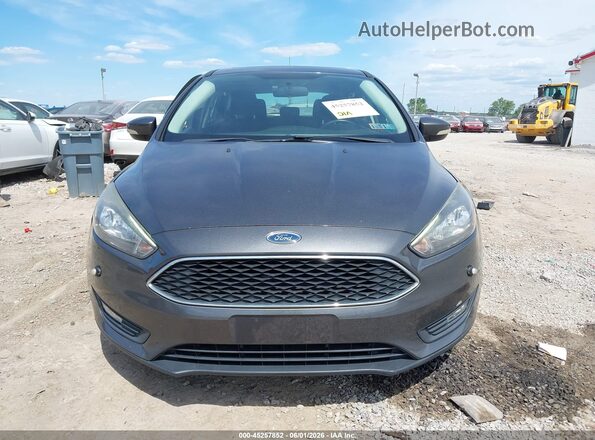 1FADP3M29HL301263 2017 FORD FOCUS Gray Widok zestawu wskaźników