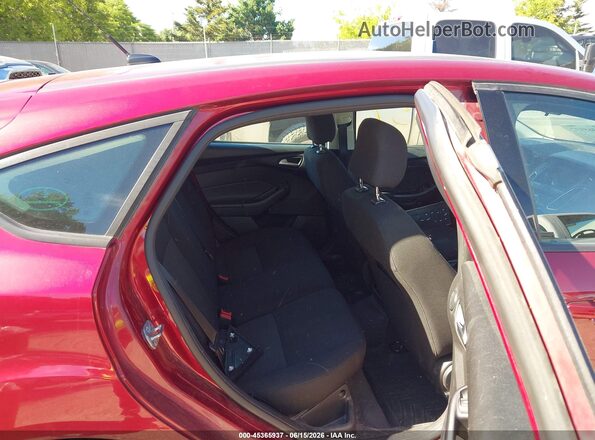 1FADP3M2XHL214682 2017 FORD FOCUS Red Widok naklejki z numerem VIN