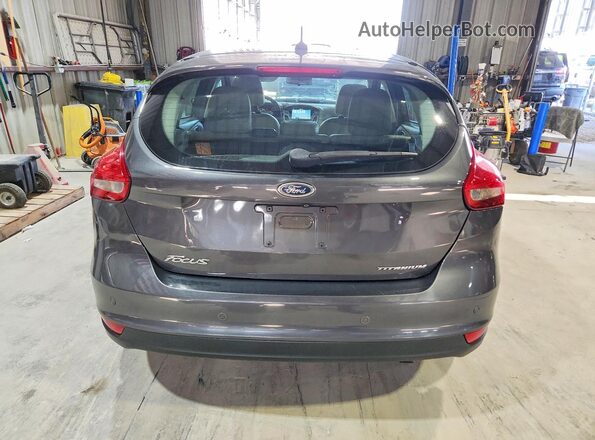 1FADP3N21JL261846 2018 FORD FOCUS Charcoal Rear view