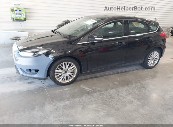 1FADP3N21JL294104 2018 FORD FOCUS Black Przód lewy
