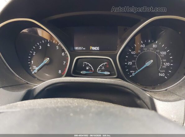 1FADP3N21JL294104 2018 FORD FOCUS Black Widok tylnych siedzeń