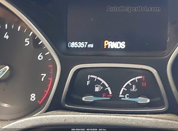 1FADP3N21JL294104 2018 FORD FOCUS Black Widok wnętrza 360 stopni