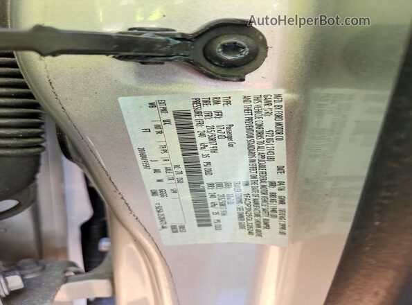 1FADP3N25GL326240 2016 FORD FOCUS Silver Вид підкапотного простору