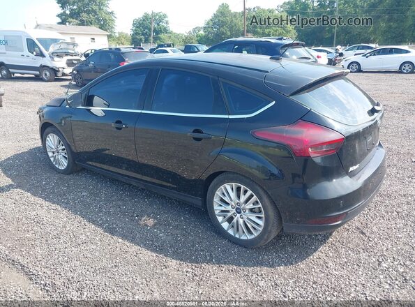 1FADP3N25HL221229 2017 FORD FOCUS Black Задня ліва чверть