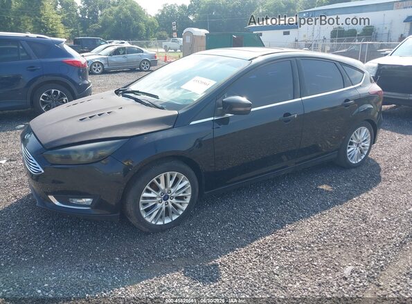 1FADP3N25HL221229 2017 FORD FOCUS Black Передня ліва чверть