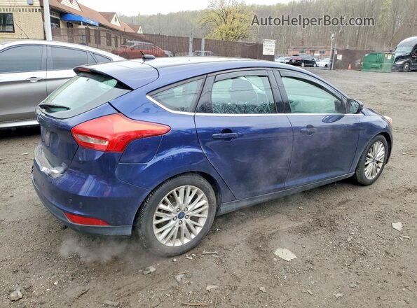 1FADP3N25HL338616 2017 FORD FOCUS Blue Rear right
