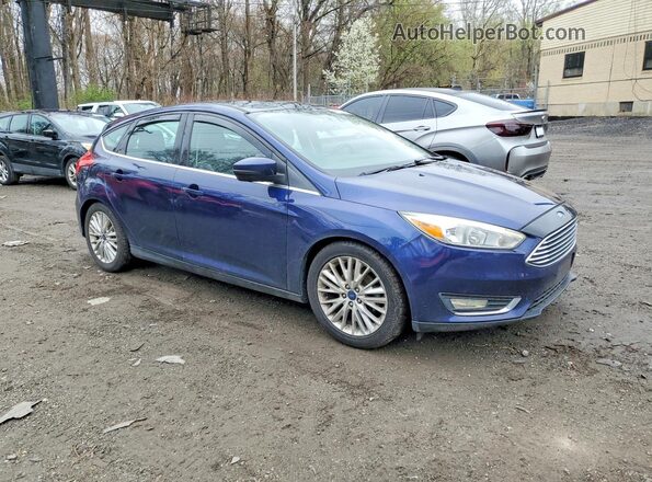 1FADP3N25HL338616 2017 FORD FOCUS Blue Front right
