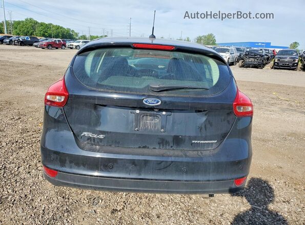 1FADP3N26GL381392 2016 FORD FOCUS Black Widok z tyłu