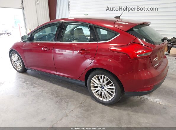 1FADP3N27GL339636 2016 FORD FOCUS Maroon Հետևի ձախ