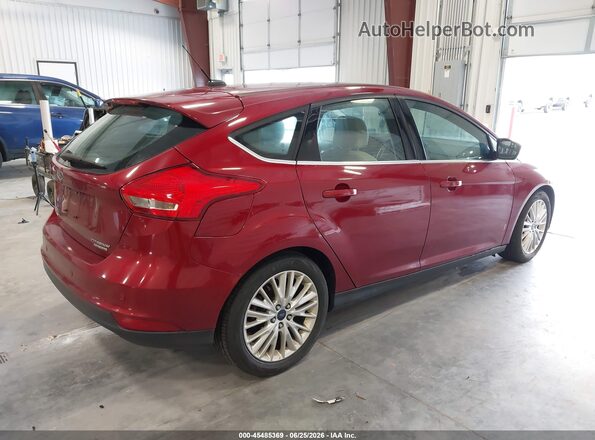 1FADP3N27GL339636 2016 FORD FOCUS Maroon Հետևի աջ