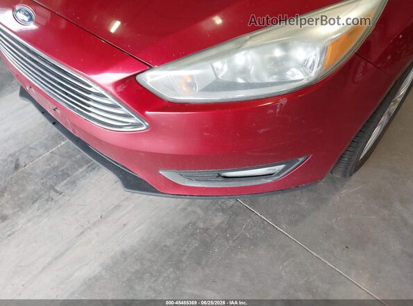 1FADP3N27GL339636 2016 FORD FOCUS Maroon 