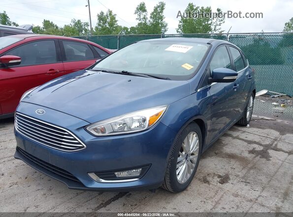 1FADP3N27JL281051 2018 FORD FOCUS Blue Front left
