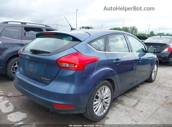 1FADP3N27JL281051 2018 FORD FOCUS Blue Rear right
