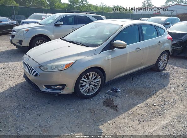 1FADP3N27JL285990 2018 FORD FOCUS Gold წინა მარცხენა ხედი სამი მეოთხედიდან