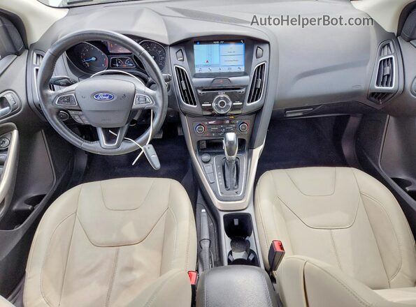 1FADP3N27JL314856 2018 FORD FOCUS White Առջևի վահանակի տեսք