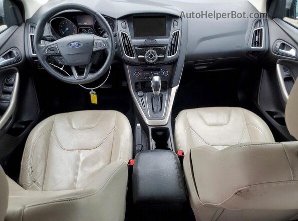 1FADP3N28GL302885 2016 FORD FOCUS Silver წინა პანელის ხედი