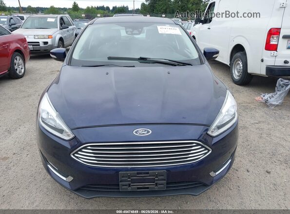1FADP3N28HL312317 2017 FORD FOCUS Blue Widok zestawu wskaźników