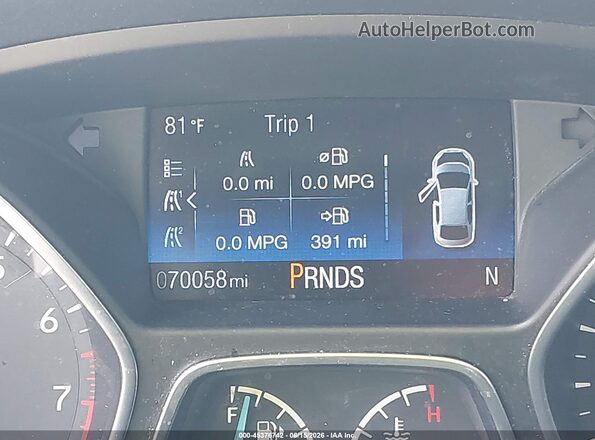1FADP3N28HL324709 2017 FORD FOCUS Gold 