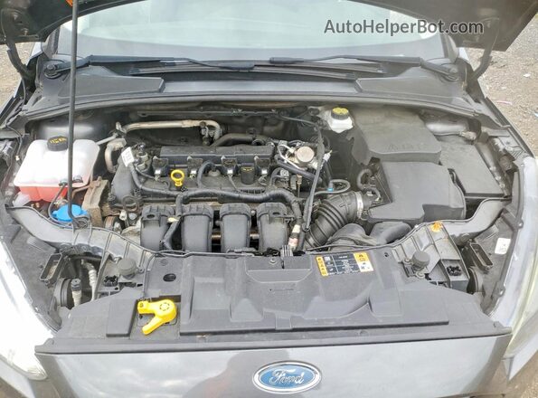 1FADP3N28JL232473 2018 FORD FOCUS Серый Вид задней части салона