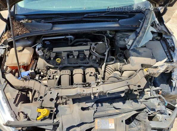 1FADP3N29GL238761 2016 FORD FOCUS Угольный Вид задней части салона
