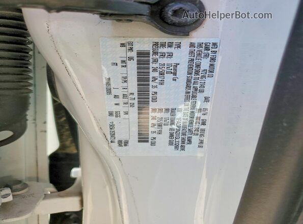 1FADP3N2XGL332681 2016 FORD FOCUS White Widok naklejki z numerem VIN