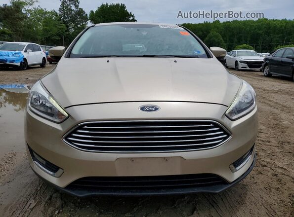 1FADP3N2XJL325155 2018 FORD FOCUS Gold 