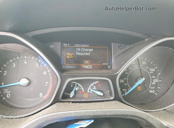 1FADP3N2XJL325155 2018 FORD FOCUS Gold 