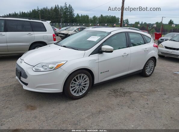 1FADP3R48HL255483 2017 FORD FOCUS ELECTRIC White Front left