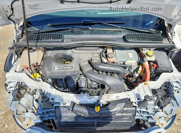 1FADP5AU0JL103565 2018 FORD C-MAX White Սալոնի հետևի տեսք