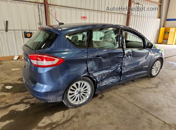 1FADP5AU0JL104019 2018 FORD C-MAX Blue Trasero derecho