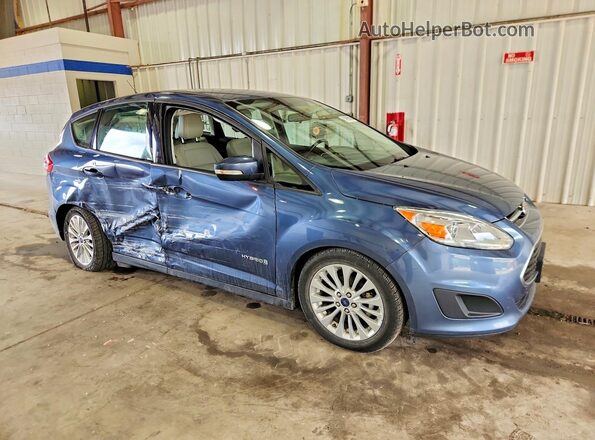 1FADP5AU0JL104019 2018 FORD C-MAX Blue Delantero derecho