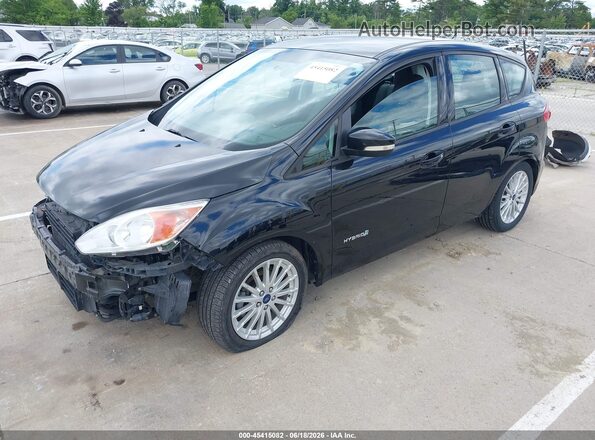 1FADP5AU1GL119511 2016 FORD C-MAX HYBRID Black წინა მარცხენა ხედი სამი მეოთხედიდან